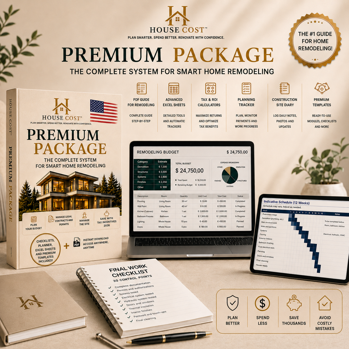 Premium Package — House Cost